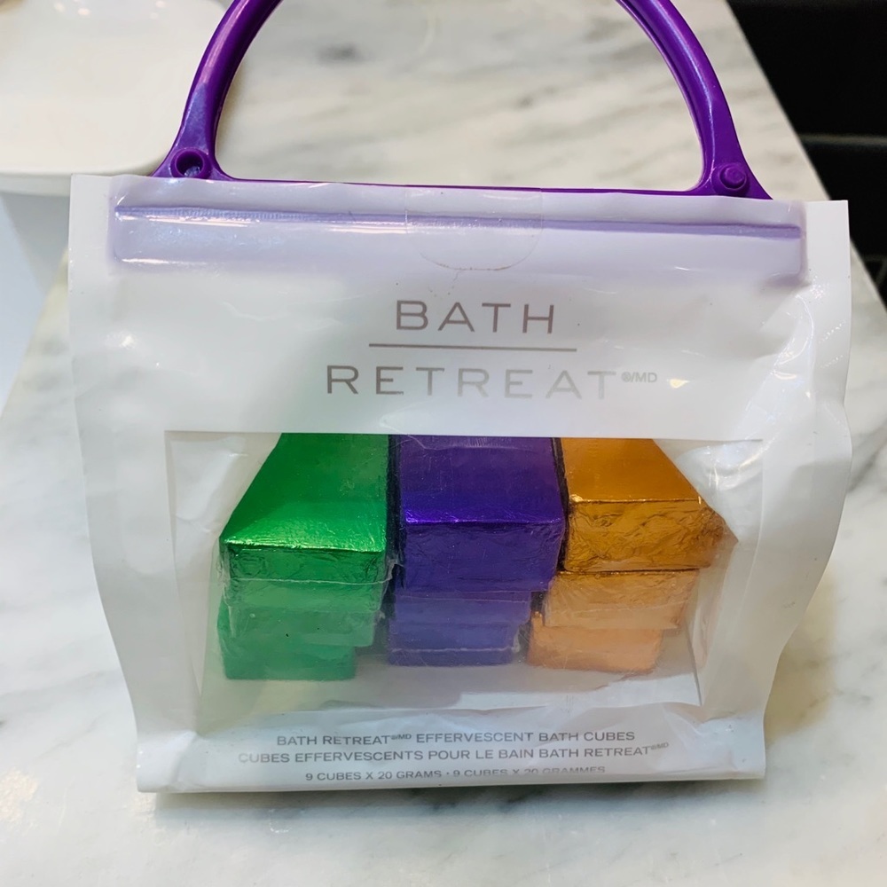 Bath retreat effervescent bath 9cubes